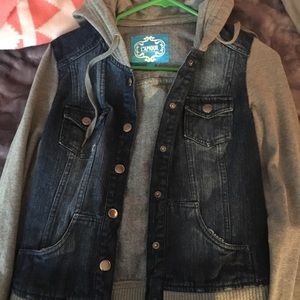Sweatshirt/Jean jacket